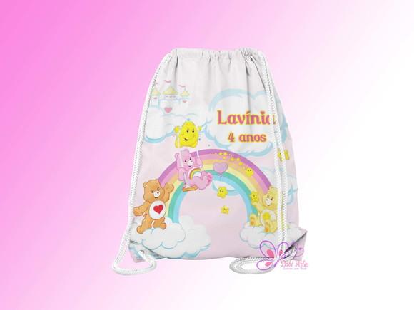 Mochilinha Personalizada Ursinhos Carinhosos