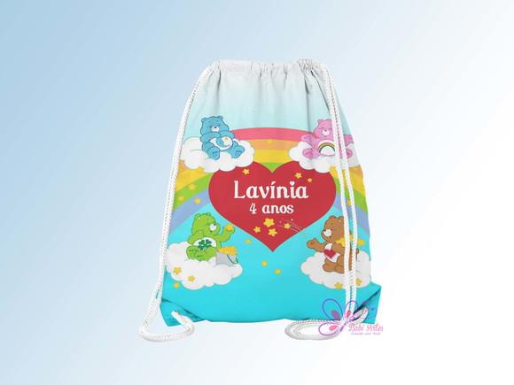 Mochilinha Personalizada Ursinhos Carinhosos