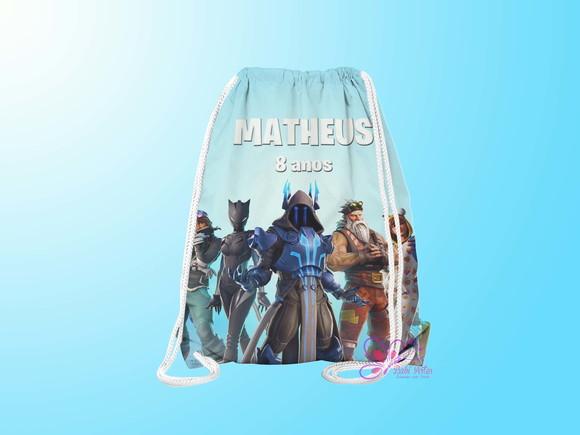 Mochilinha Personalizada Fortnite