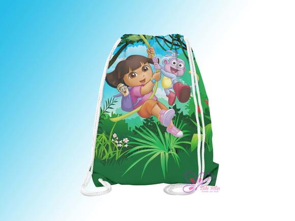 Mochilinha Personalizada Dora Aventureira
