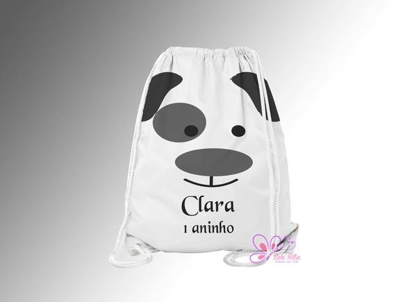 Mochilinha Personalizada Bichinhos
