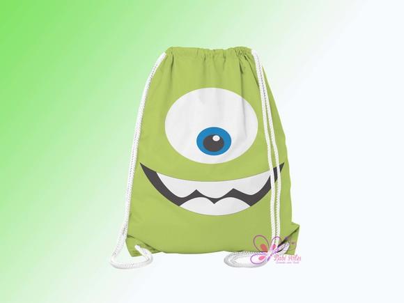 Mochilinha Personalizada Monstros Sa