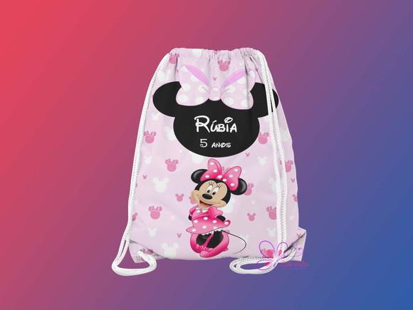 Mochilinha Personalizada Minie