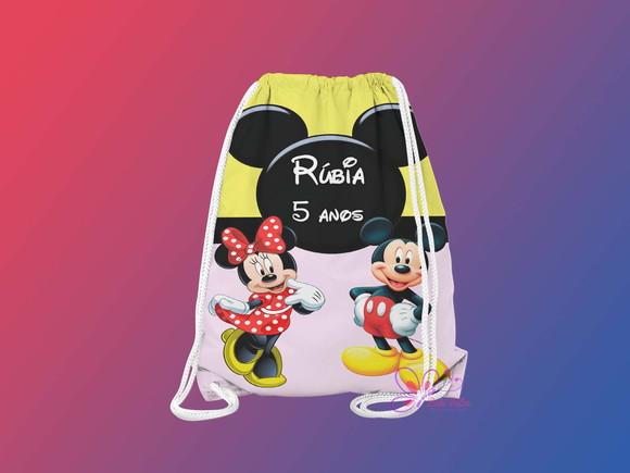 Mochilinha Personalizada Minie
