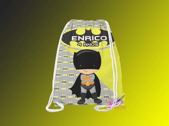 Mochilinha Personalizada Batman Cute