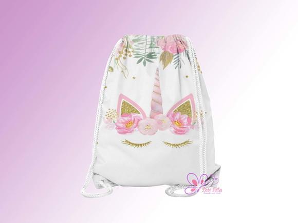 Mochilinha Personalizada Unicórnio