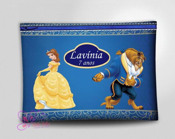 Nécessaire Personalizada a Bela e a Fera