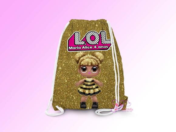 Mochilinha Personalizada Lol Surprise