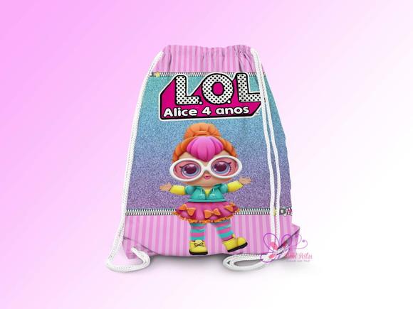 Mochilinha Personalizada Lol Surprise