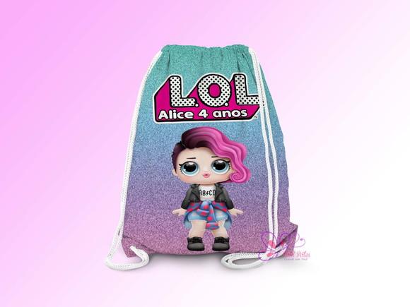 Mochilinha Personalizada Lol Surprise