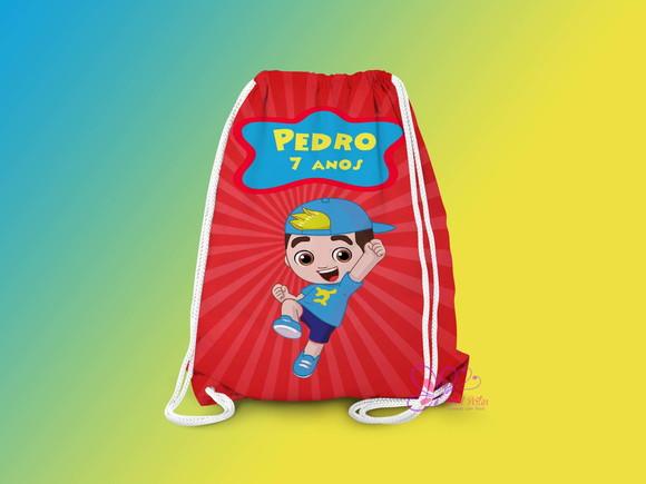 Mochilinha Personalizada Luccas Neto