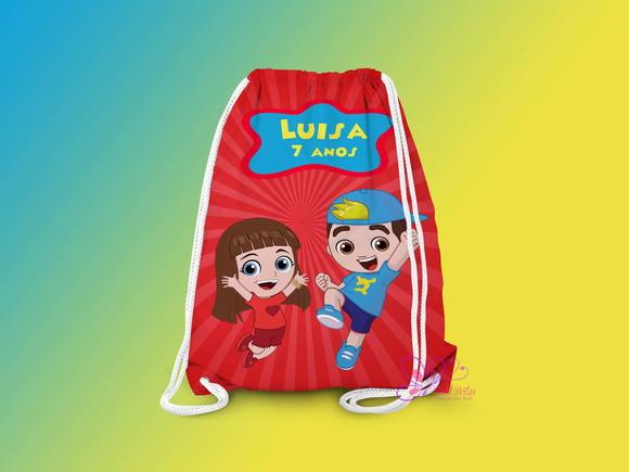 Mochilinha Personalizada Luccas Neto