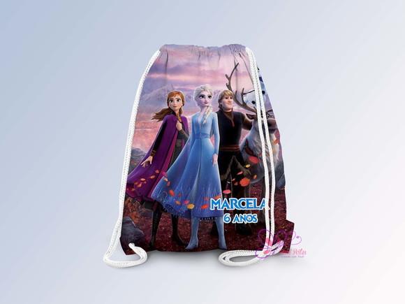 Mochilinha Personalizada 19x28cm Frozen 2