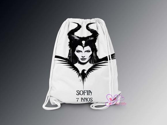 Mochilinha Personalizada Malévola