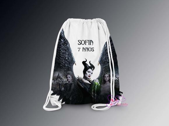 Mochilinha Personalizada Malévola