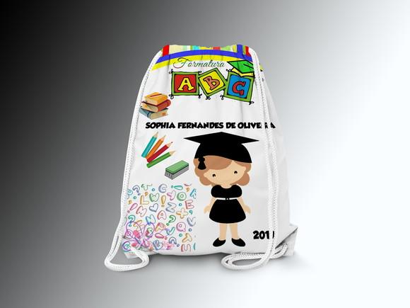 Mochilinha Personalizada Formatura