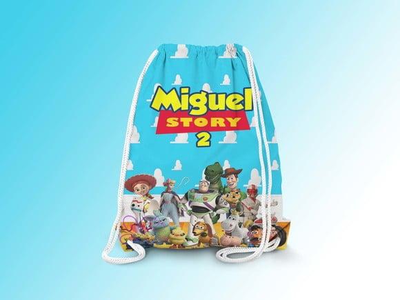 Mochilinha Personalizada 19x28cm Toy Story