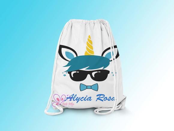 Mochilinha Personalizada Unicórnio