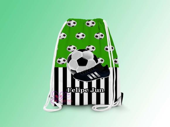 Mochilinha Personalizada 19x28cm Esportes