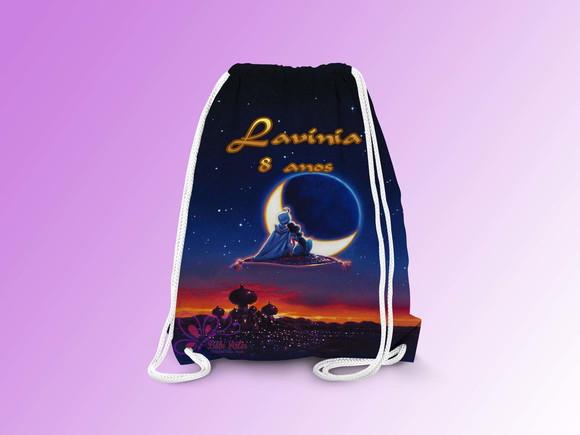 Mochilinha Personalizada Aladdin