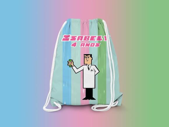 Mochilinha Personalizada Meninas Super Poderosas