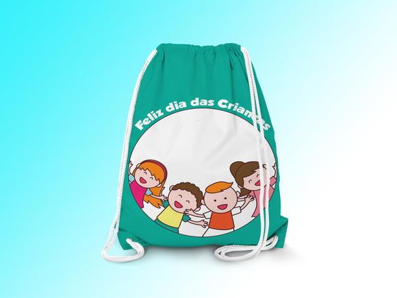 Mochilinha Personalizada Dia das Crianças