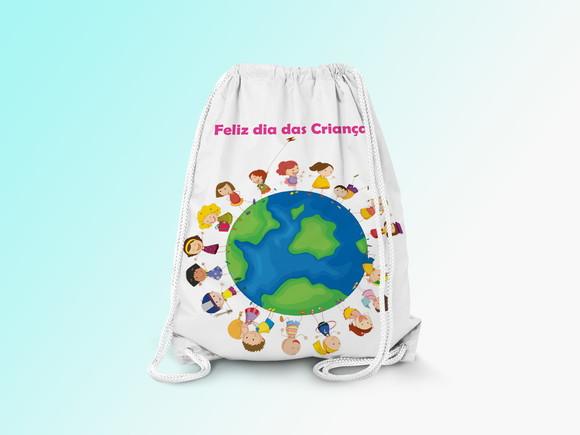 Mochilinha Personalizada Dia das Crianças