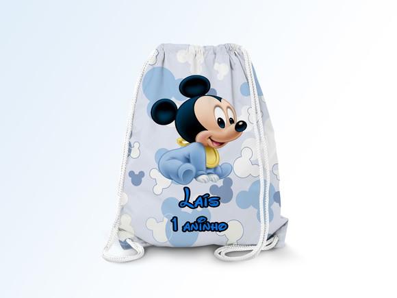 Mochilinha Personalizada Mickey