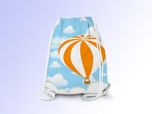 Mochilinha Personalizada Balões