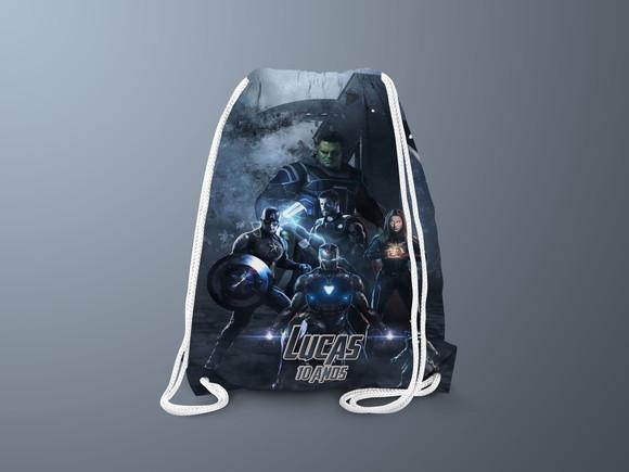 Mochilinha Personalizada Vingadores Ultimato