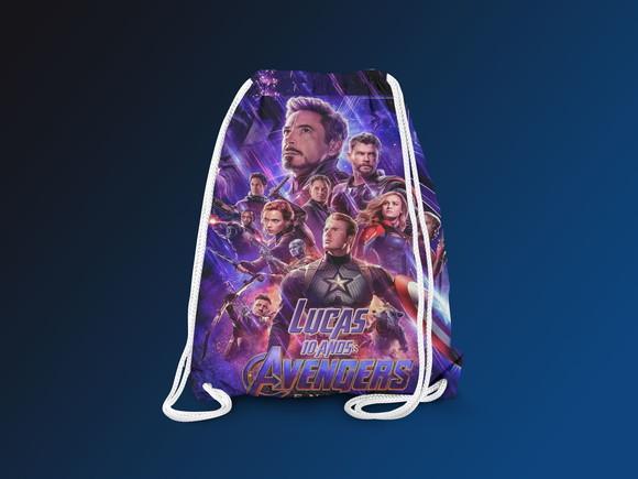Mochilinha Personalizada Vingadores Ultimato