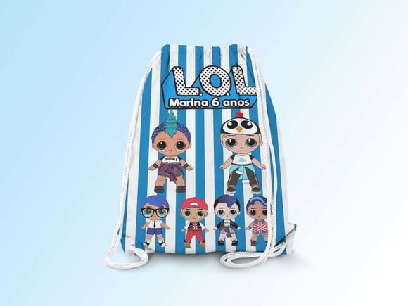 Mochilinha Personalizada Lol Boy