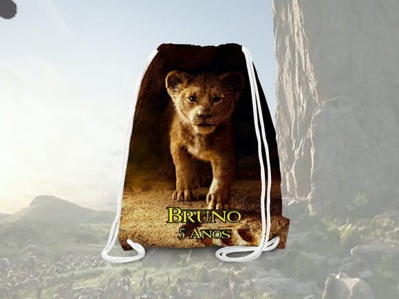 Mochilinha Personalizada o Rei Leão
