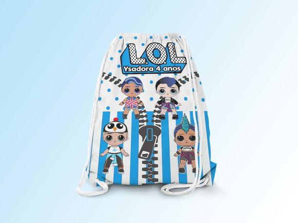 Mochilinha Personalizada Lol Boy