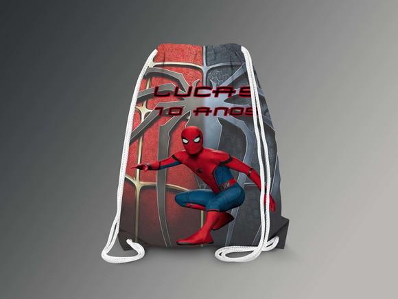 Mochilinha Personalizada Homem Aranha