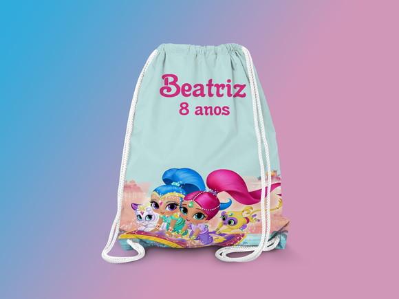 Mochilinha Personalizada Shimmer e Shine