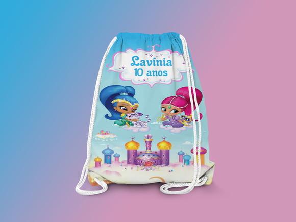 Mochilinha Personalizada Shimmer e Shine