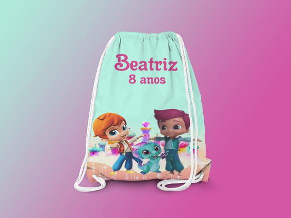 Mochilinha Personalizada Shimmer e Shine