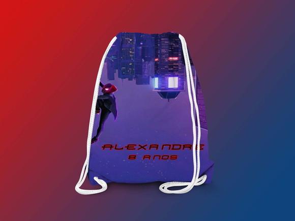 Mochilinha Personalizada Homem Aranha