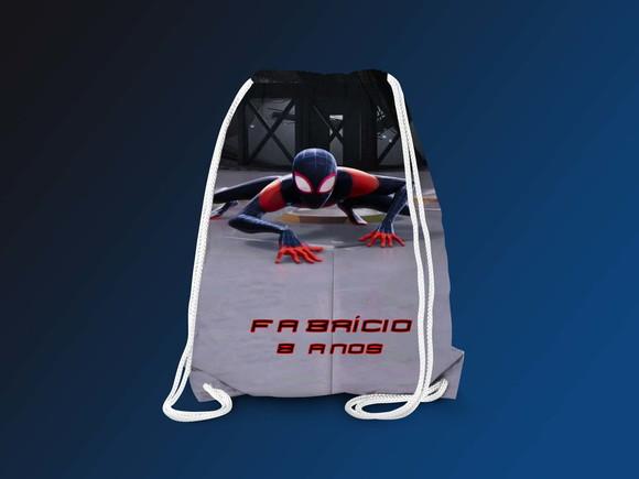 Mochilinha Personalizada Homem Aranha