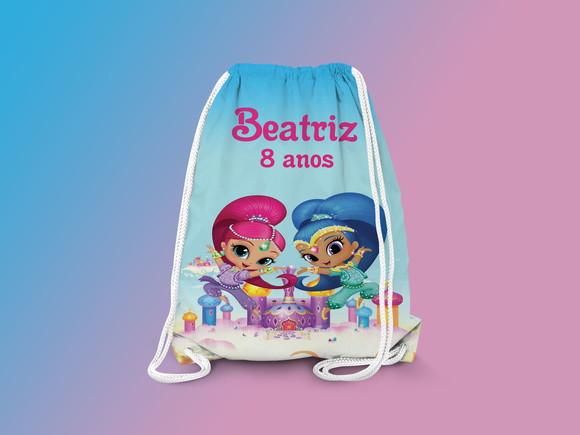 Mochilinha Personalizada Shimmer e Shine