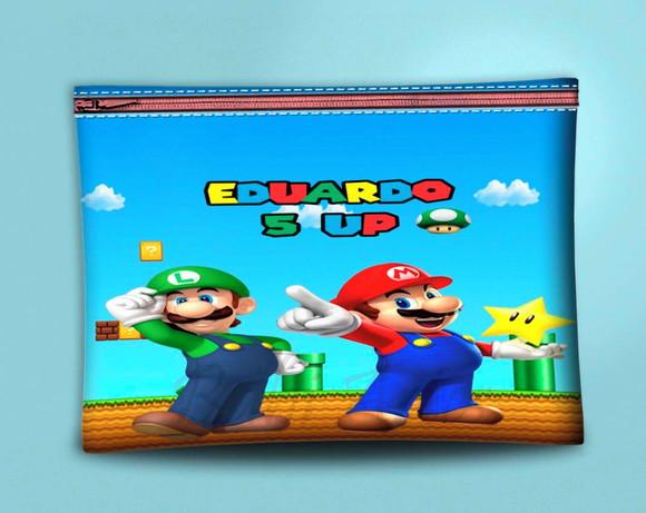 Nécessaire Personalizada Mario Bros