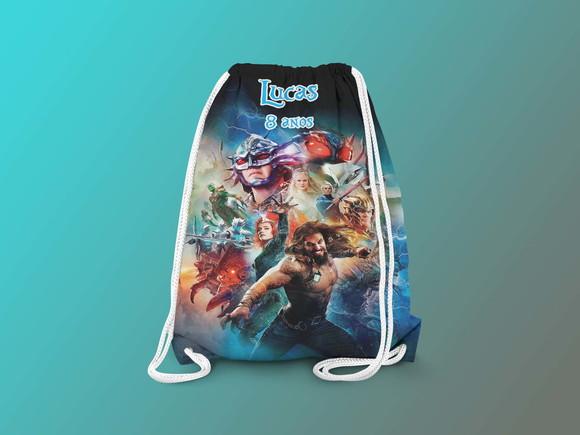 Mochilinha Personalizada Aquaman