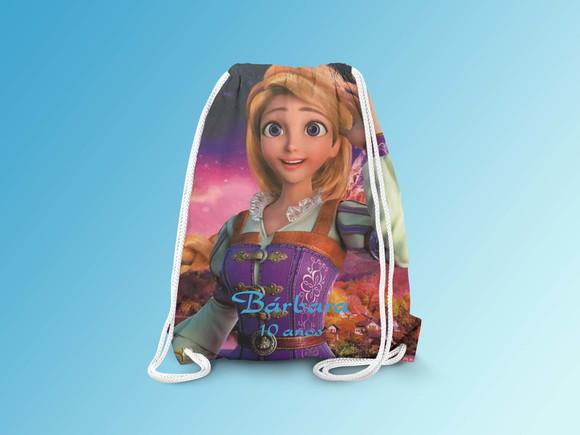 Mochilinha Personalizada Cinderela