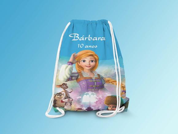 Mochilinha Personalizada Cinderela