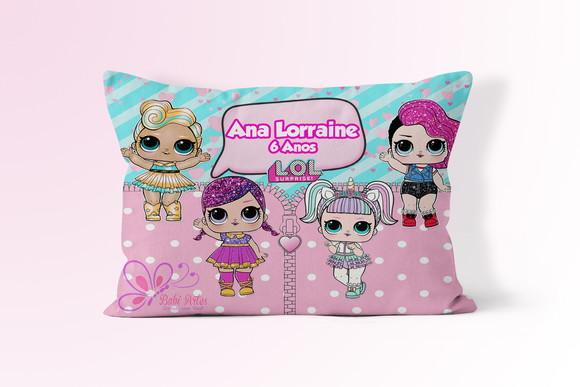 Almofadinha Personalizada 20x30 Lol