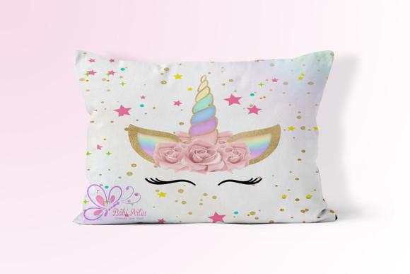 Almofadinha Personalizada 20x30 Unicórnio