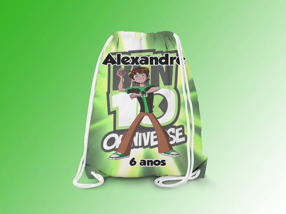 Mochilinha Personalizada Ben 10