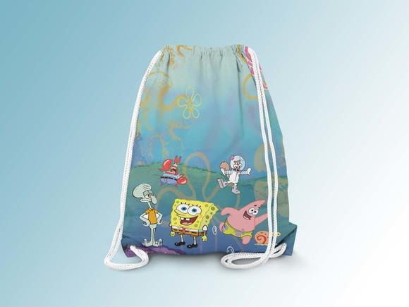 Mochilinha Personalizada Bob Esponja