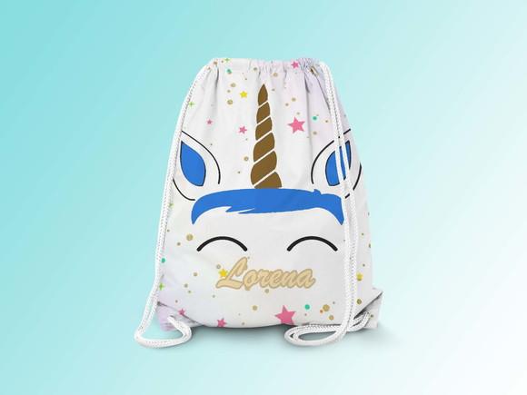 Mochilinha Personalizada Unicórnio